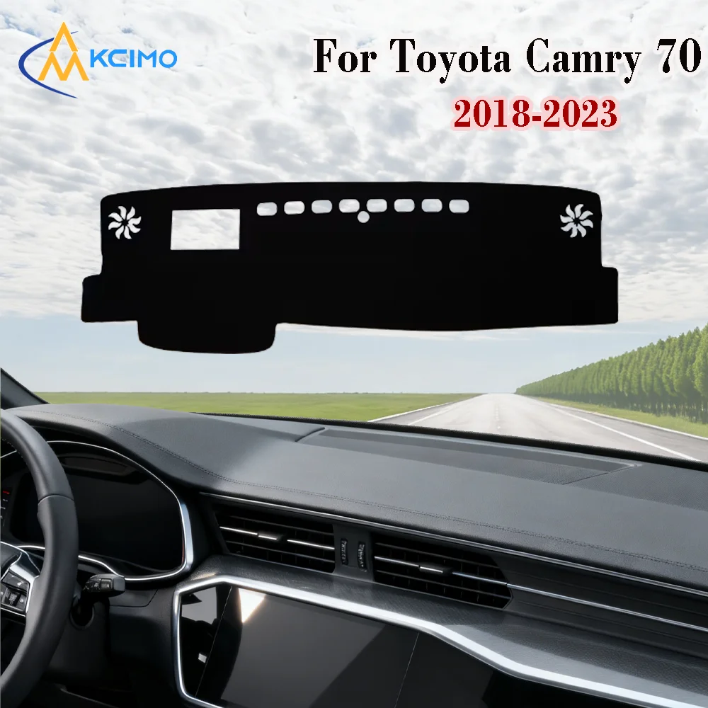 

Anti-UV Non-Slip Dash Mat for Toyota Camry 70 XV70 2018 - 2023 Heat Resistant Sun Shade
