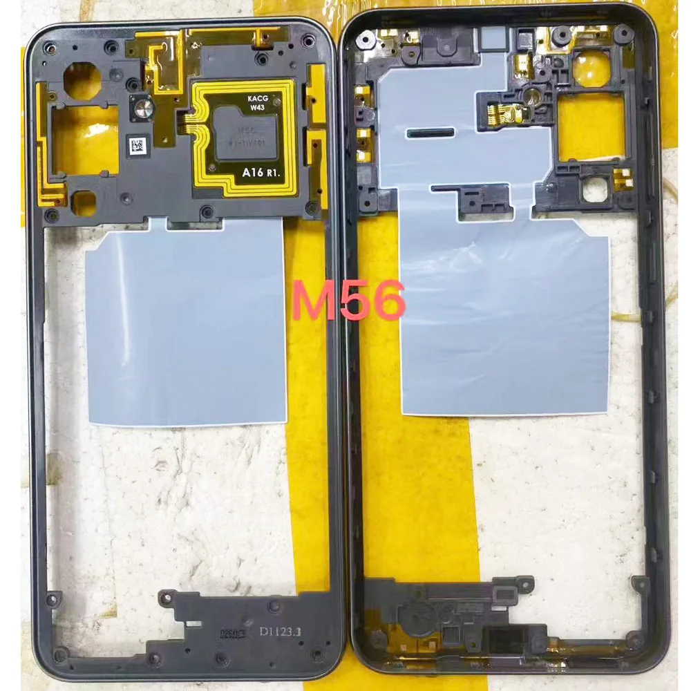 Back Housing Frame Middle Housing Plate Repair Part For Samsung Galaxy M066 M54 M55 M56 M33 M52 M62 M35 M325