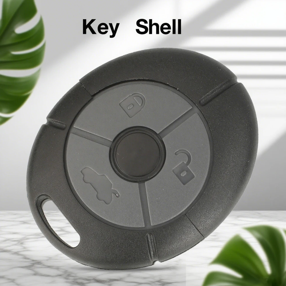 Jingyuqin New 5pcs 3 Button Smart Key Case Shell For Rover MG TF ZR ZS 25 45 Rio Remote Car Keyless Fob Replacement Housing