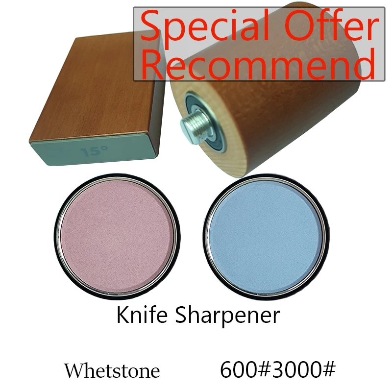 Rolling Knife Sharpener Kit For Straight Edge Roller Knife Sharpening With Industry Diamonds Chef Knife Set 15 & 20Degree