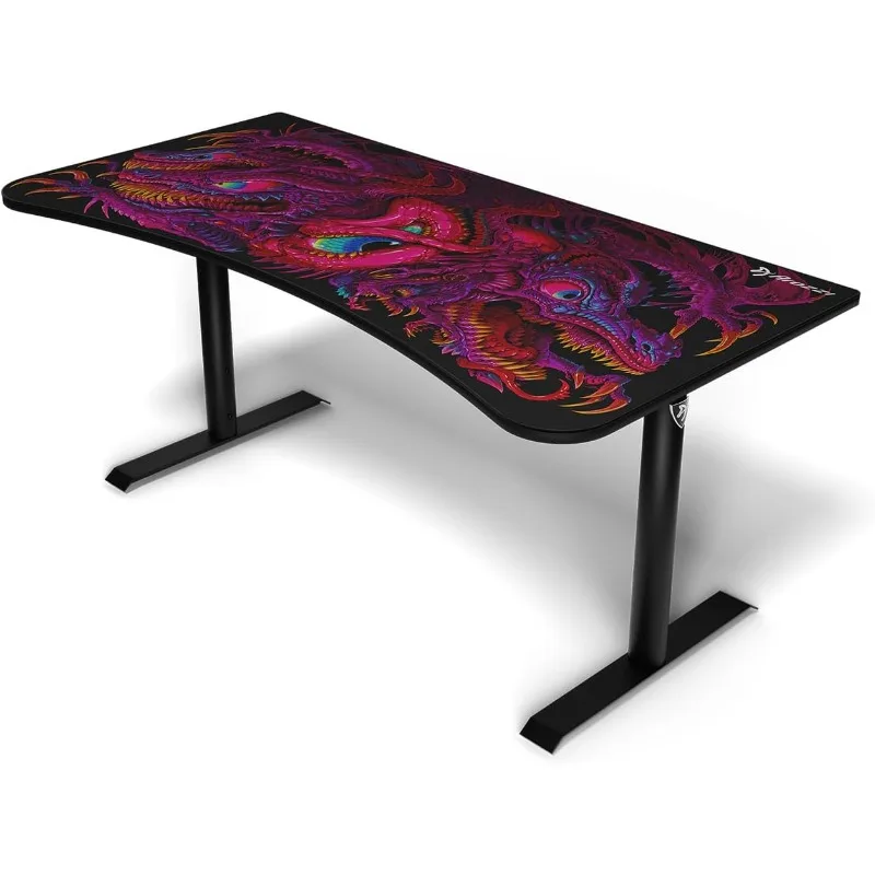 

Arozzi Arena Special Edition Ultrawide Curved Gaming and Office Desk with Full Surface