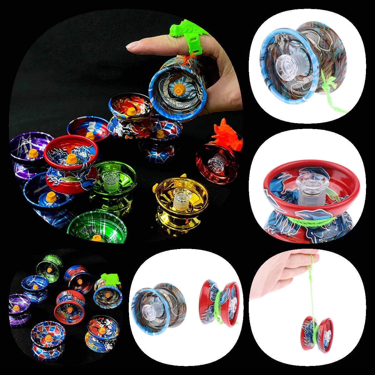 Exquise Legering Yoyo Ball Beginner Type Dead Sleep Live Sleep Yoyo Ball Competitieve Yoyo Combinatie Set