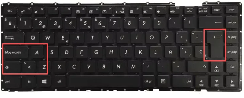 Teclado de Laptop Espanhol/Latino para Asus X451 X455 X454 R455 A455L F455 X451C X451CA X451MA X451MAV A455 A450 X403M W419L SP/LA