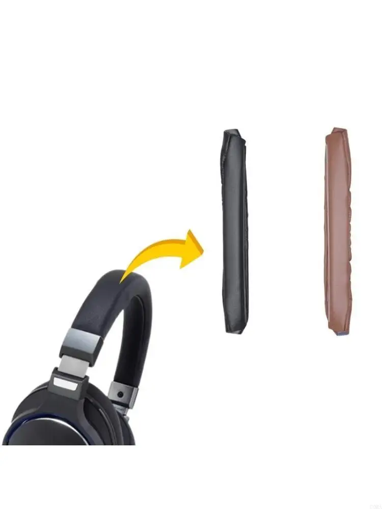 وسادة شعاع رأس إسفنجية من كورا لـ ATH MSR7، MSR7NC، MSR7BK، MSR7GM، أربطة سماعات الرأس، جزء إصلاح غطاء الوسادة لسماعات الرأس