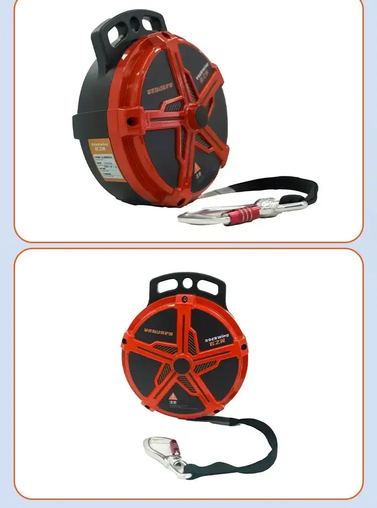 Outdoor rock climbing automatic descender Internet celebrity climbing protector Anti-fall tall building escape fire emergency