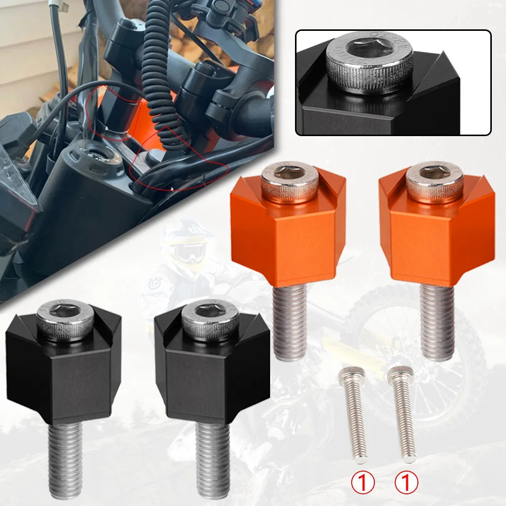 

Motorcycle Accessories Handlebar Riser Handle Bar Mount Clamp Adapter For 790 890 ADVENTURE R S 790 890 ADV 2018 2019 2020 2021