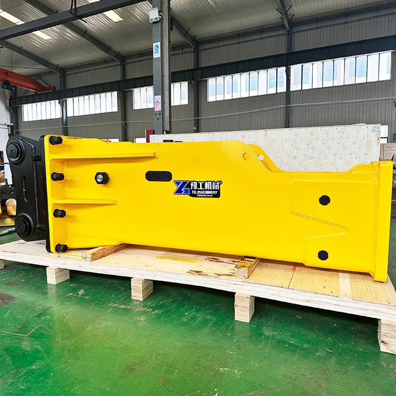 

Hydraulic Breaker Heavy Duty Rock Breaker Powerful Hammer 1-45 Tons Mining Construction Demolition Concrete Splitter