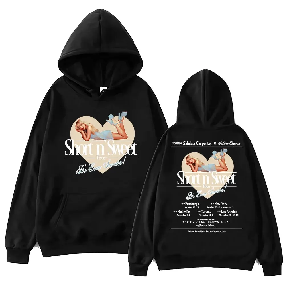 Sabrina Carpenter Tour New Hoodie Unisex Harajuku Pullover Tops Long Sleeve Hoodies Fans Gift