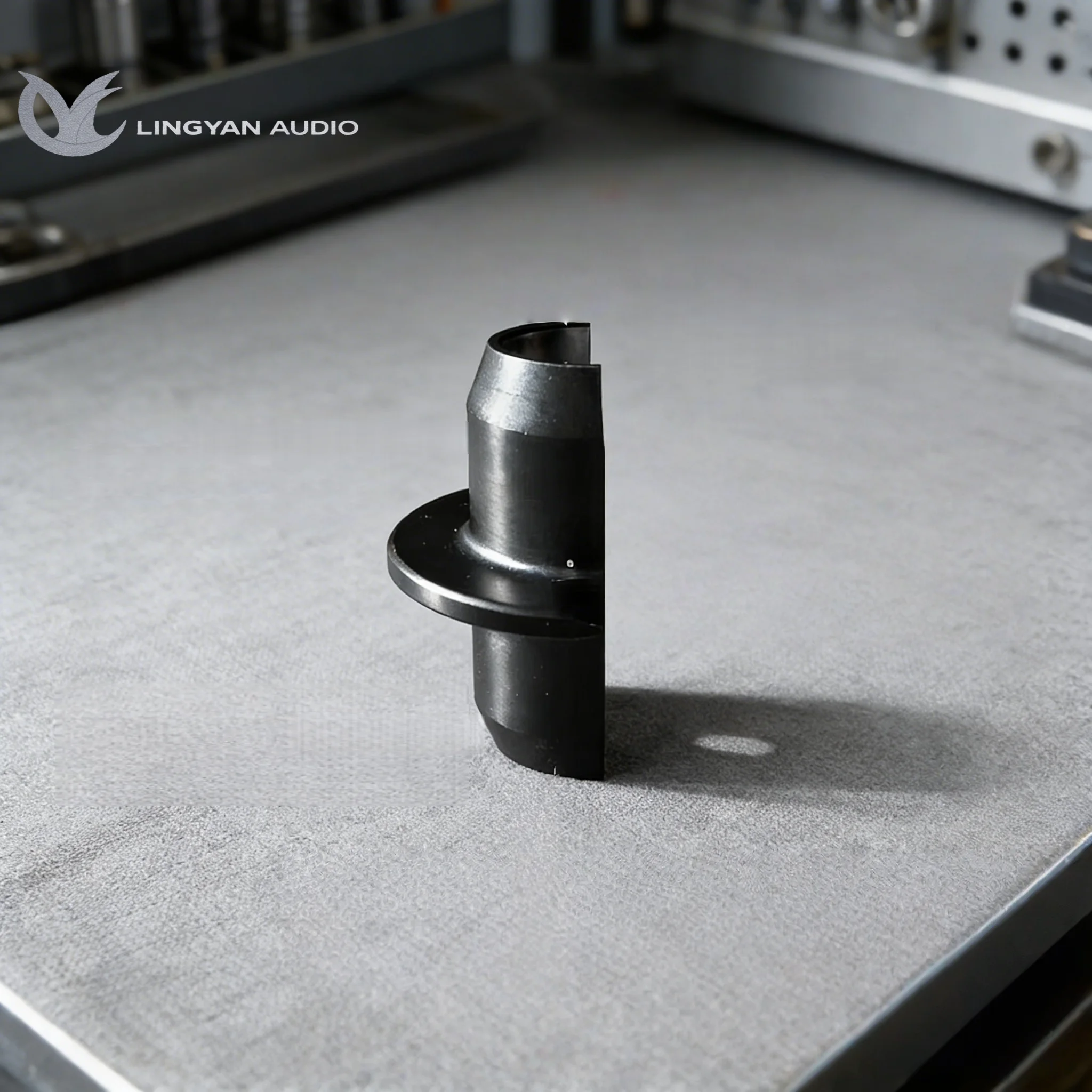 For SME 3009/3010/3012 Knife Edge Bearing, Solid Copper CNC Machined Original Geometry Half-Round Open Part