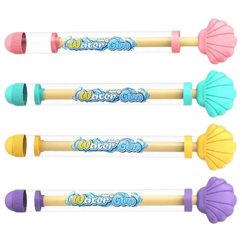 

Water Squirter Shell Water Soaker Pull-out Outdoor Backyard Beach Pool Activities Firework Soaker Squirt Toys for Summer
