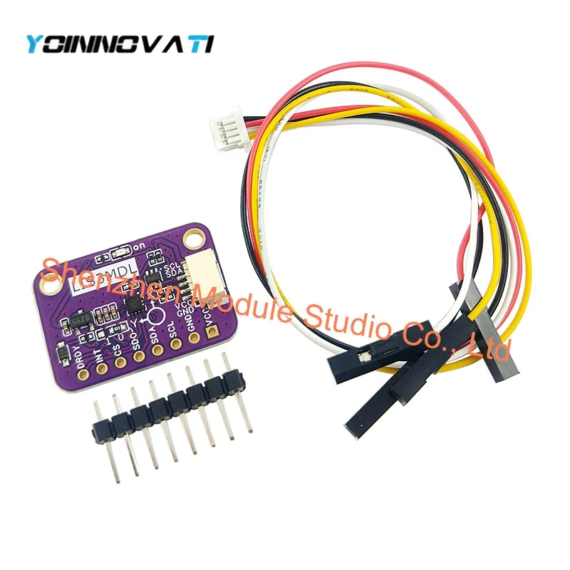 1PCS LIS3MDL Three-Axis Magnetic Sensor Module High-Precision Electronic Compass for Electronics