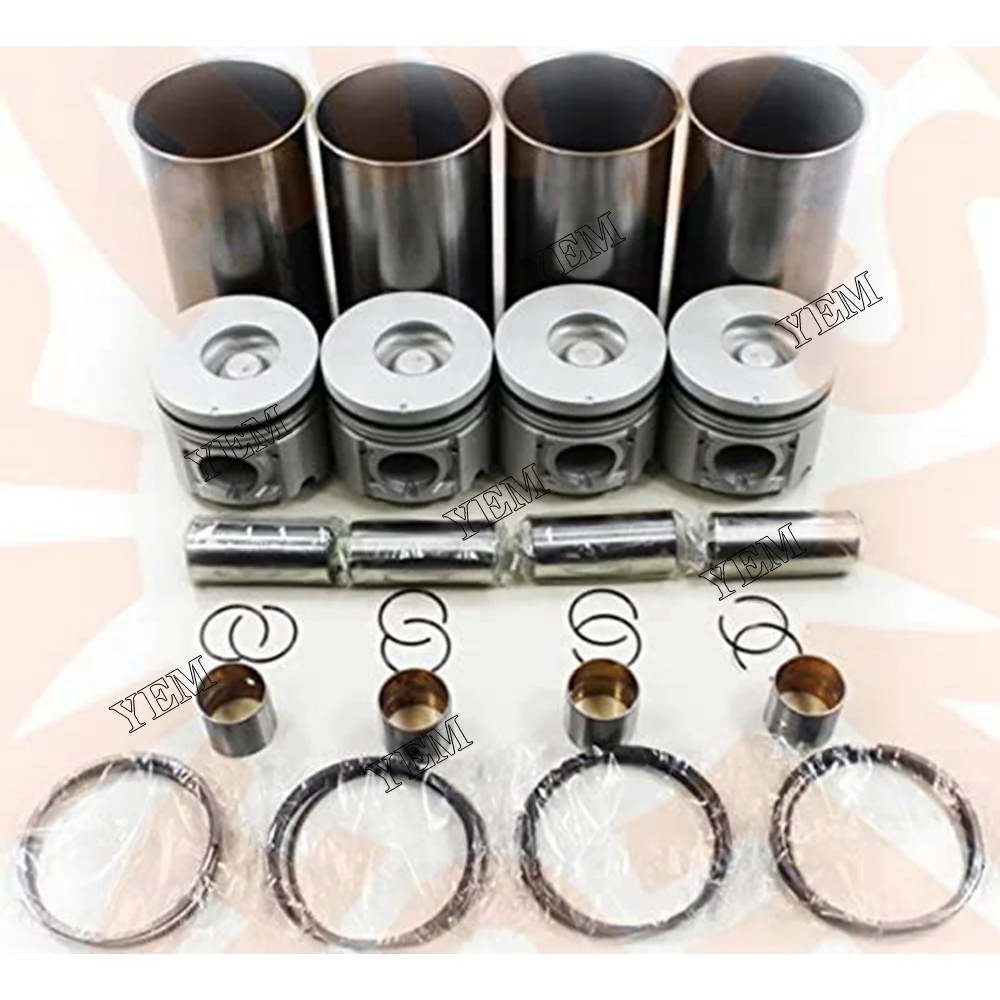 Hot Sell Liner Piston Kit Set For ISUZU 4JG2 (Liner+Piston+Piston Ring+Pin Bush x4) Engine Parts