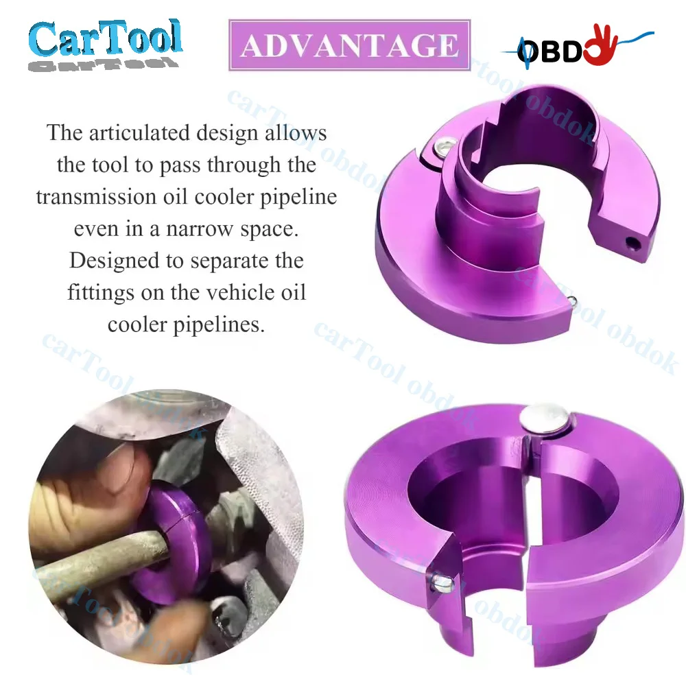 F120 F350 F450 39220 เหมาะสำหรับฟอร์ด อุปกรณ์ตัดการเชื่อมต่อระบบระบายความร้อนเกียร์ 3/8 นิ้ว และ 1/2 นิ้ว ใหม่และคุณภาพสูง