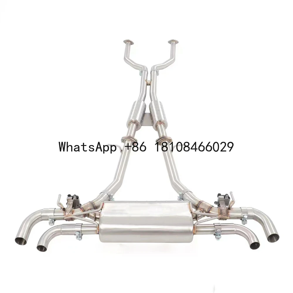 

Изготовленный на заказ выхлоп Catback для Lexus LC500H 3,5 V6, выхлоп из нержавеющей стали SUS304