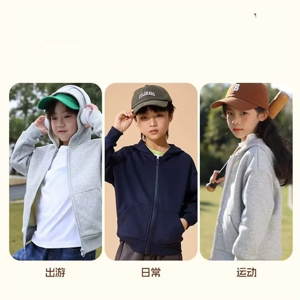 NEW YORK CITY Grafik Mode Reißverschluss Mantel Jungen Street Wear Sweatshirts Kinder Zip Up Pullover Hoodies Teenager Beliebte Jacke ZMNY3 – Detail 3