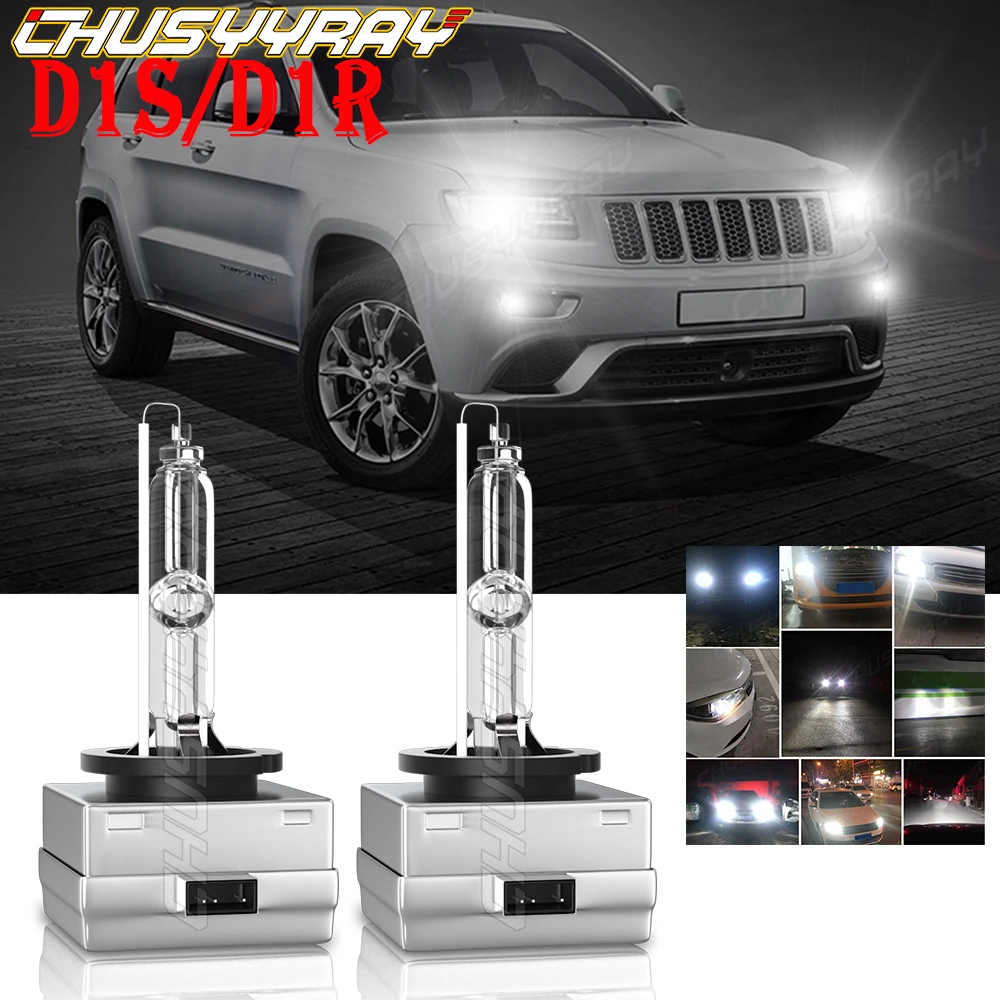 

CHUSYYRAY Car lights Compatible For Grand Cherokee 2013 2012 D1S/D1R/D1C HID Xenon Headlight Low beam Bulbs Car accsesories