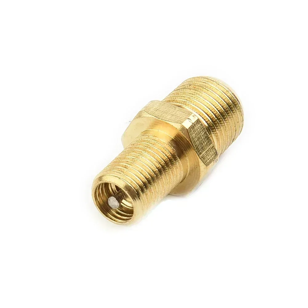 2pcs 1/8 Inch NPT Solid Brass Air Compressor Tank Fill Valve Anti-rust Hexagonal Valves W/ Installed Core Black Plastic Cap