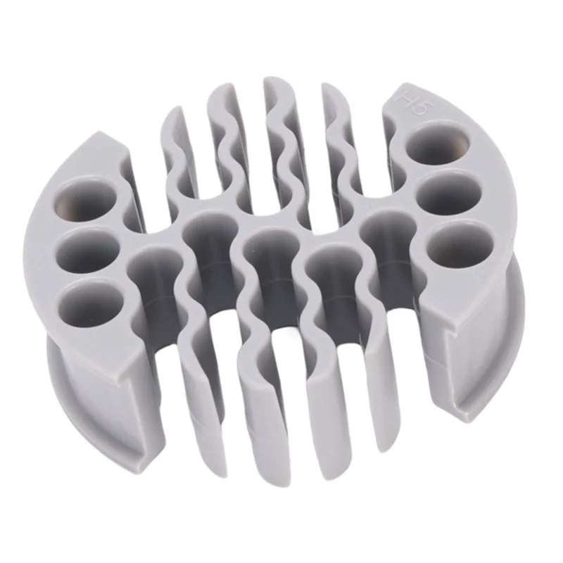 Network Cable Organizer Ethernet Wire Arrangement Tool For CAT 5 CAT 5E CAT 6 Shielded Wires Gray CAT5 Wire