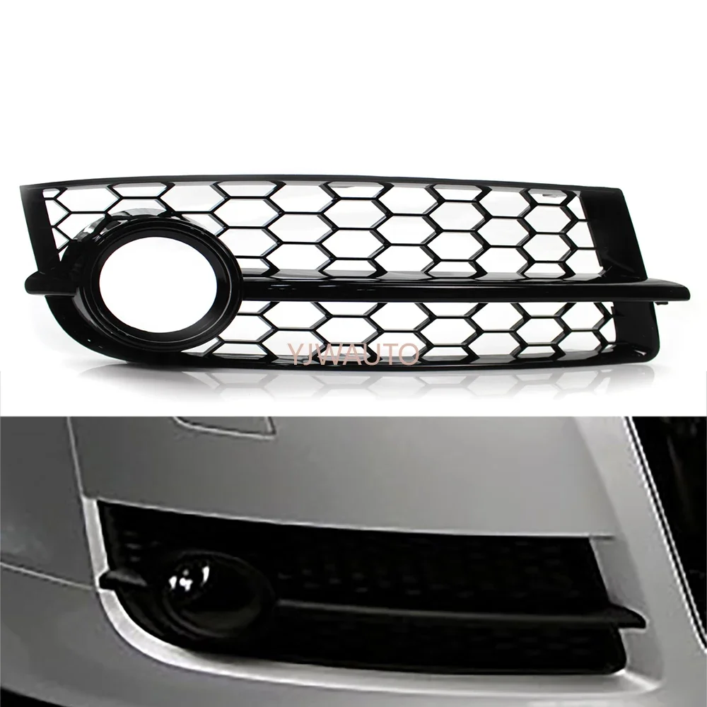 

For Audi TT 2006-2014 Foglights Cover Car Fog Lamp Vent Base auto styling Front Bumper Driving Fog Light Support