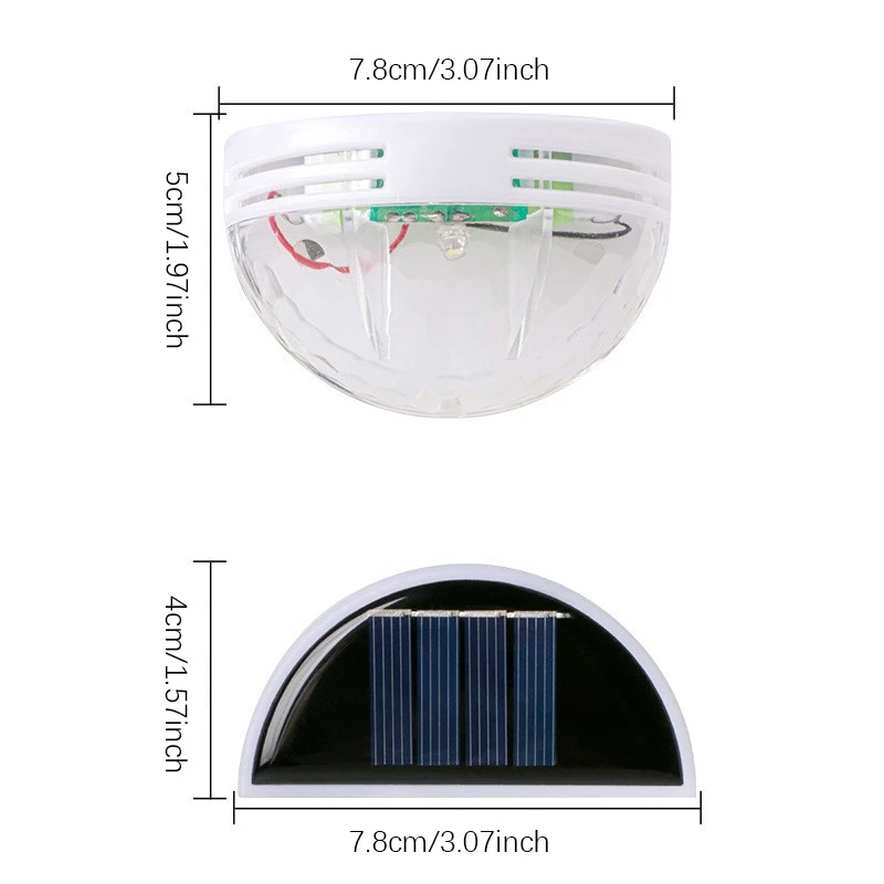 Lampu Dinding tenaga surya, lampu dinding tenaga surya, pencahayaan luar ruangan, kontrol cahaya, lampu pagar tahan air untuk dekorasi tangga garasi halaman dek