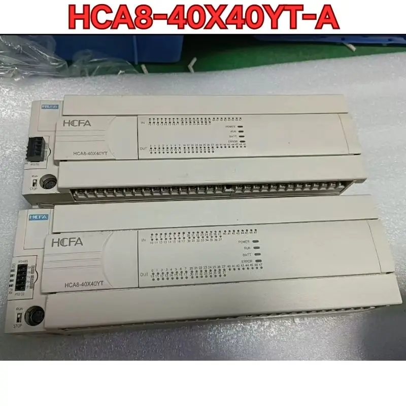 Second-hand HCA8-40X40YT-A PLC controller function test is normal