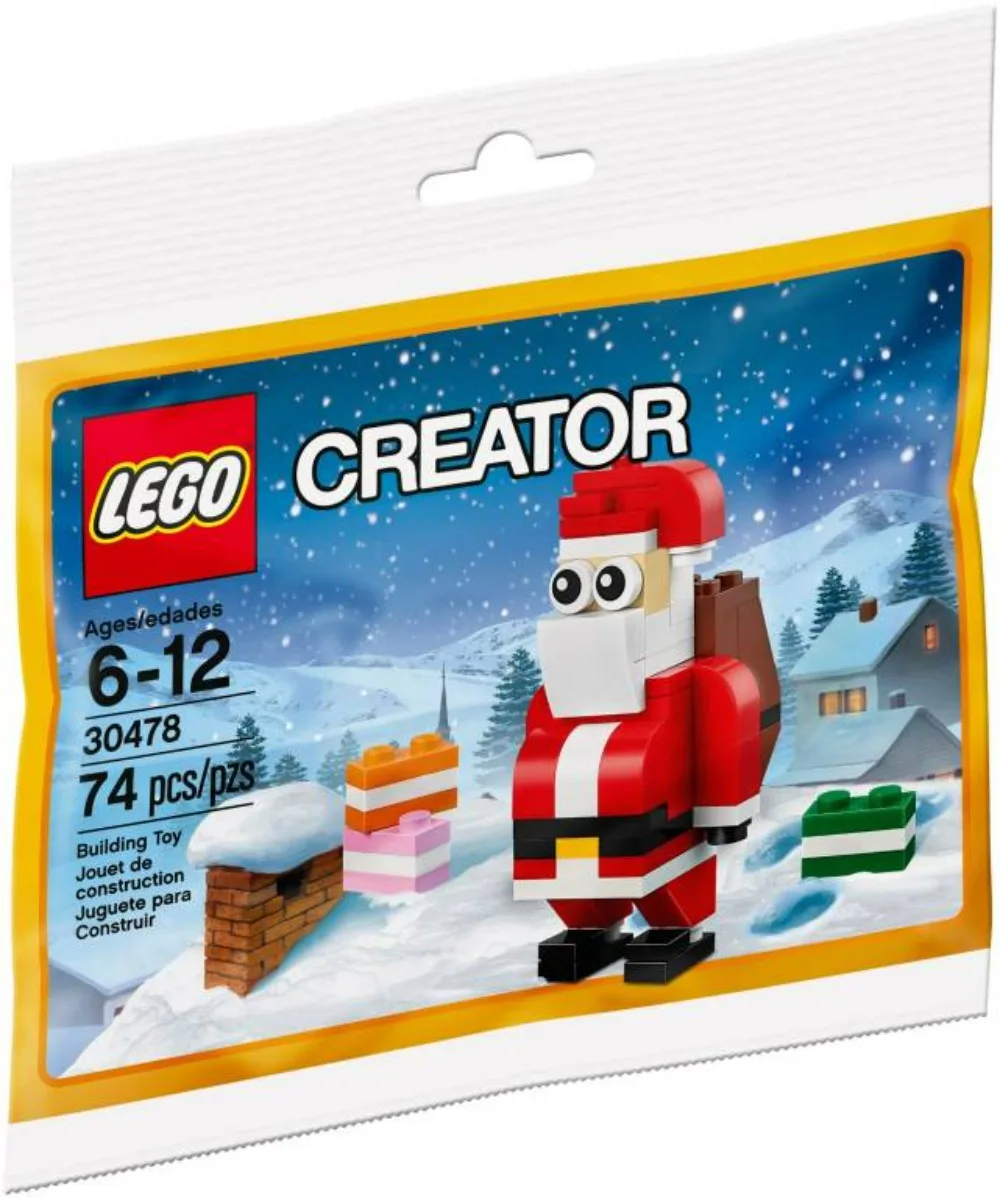 LEGO 30543 Christmas Train Collectible Building Set 30543 30474 Reindeer 30478 Jolly Santa 30584 Winter Holiday Train