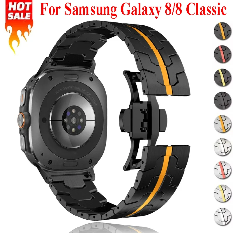 banda-de-aco-inoxidavel-para-samsung-galaxy-watch-8-40-44mm-sem-lacunas-extremidade-curvada-pulseira-de-metal-para-galaxy-8-classico-46mm-cinta-correa