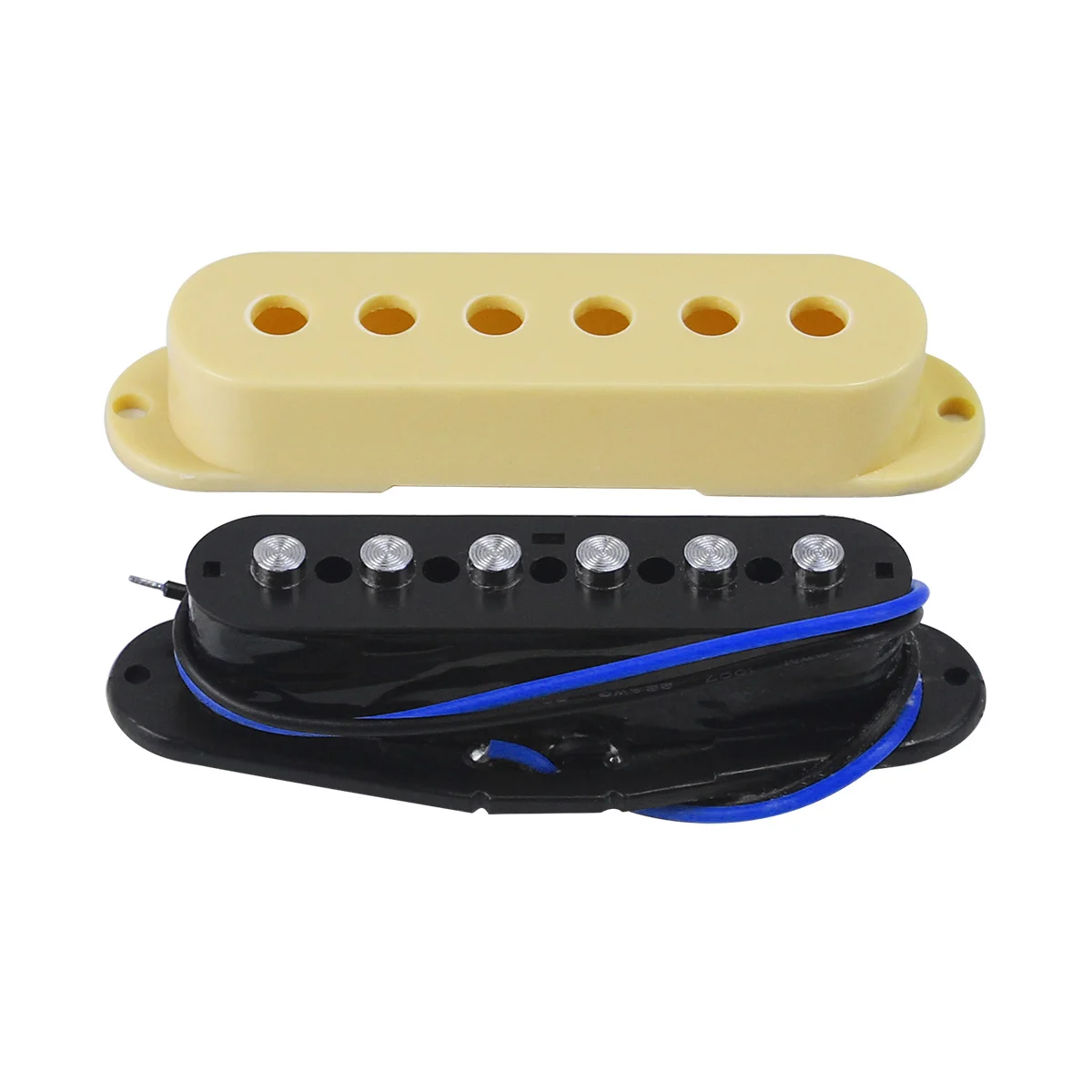 FLEOR 3PCS Ceramic Humbucker Pickup Guitar & Single Coil Pickups Set for HSS SSH Guitar Parts