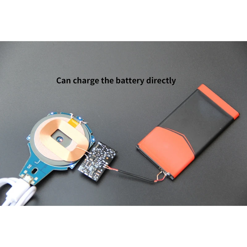 Módulo receptor carregador sem fio universal, Bobina PCBA Board, Qi Android