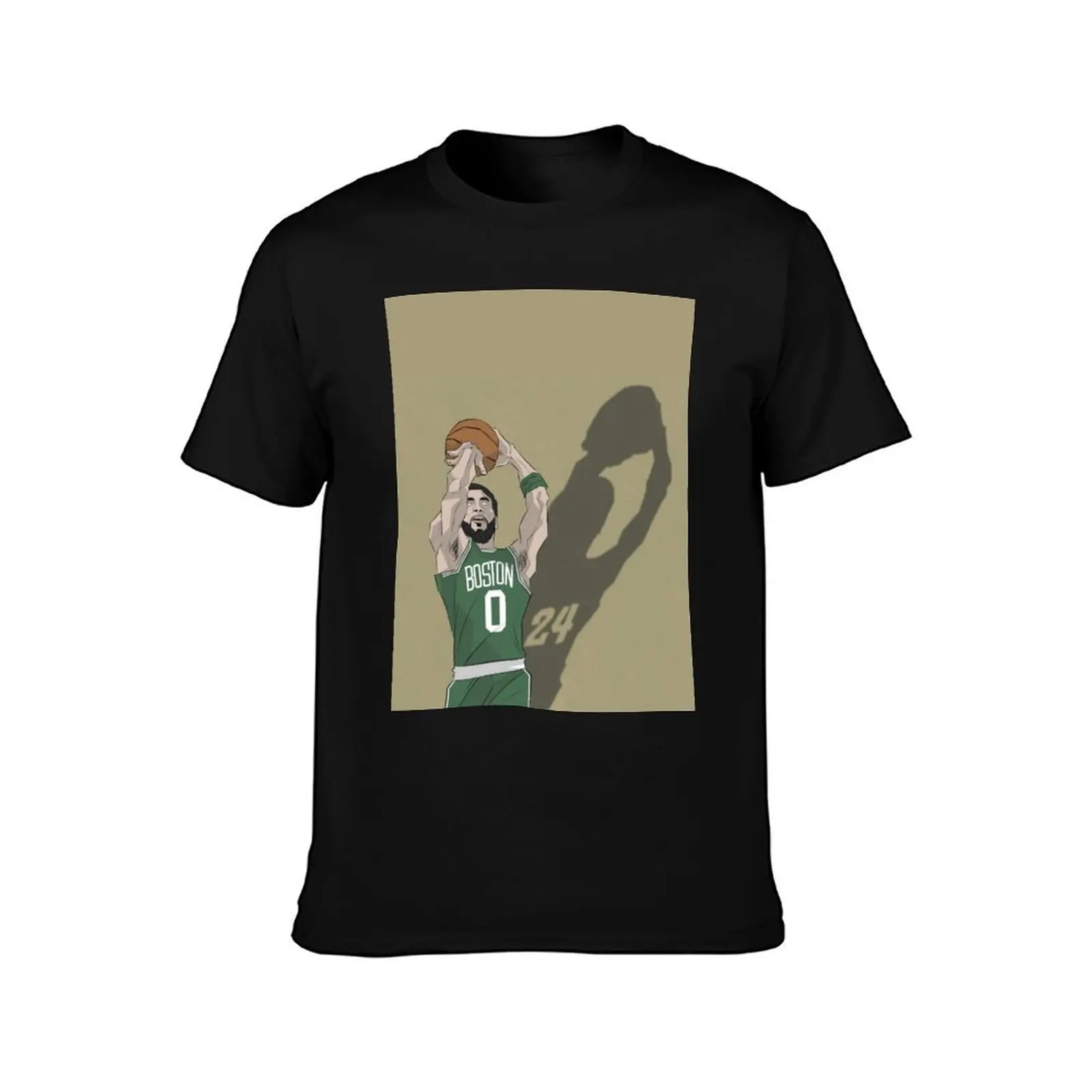 The King of Boston T-Shirt Big Size Short Sleeve Tee for Men T-Shirt