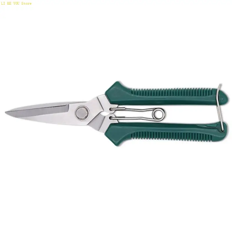 W3JE SHIGHT DATH GARDER SHEARS مقص مقص مع قفل السلامة تصميم خفيف الوزن لقطع الفروع الفعالة والاستخدام في الهواء الطلق