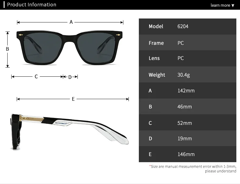 2025 quadratische Sonnenbrille Frauen Trendy Vintage Sonnenbrille Männer Luxus Mode Gläser Dropshipping Gafas De Sol Hombre Sonnenbrille – Detail 5