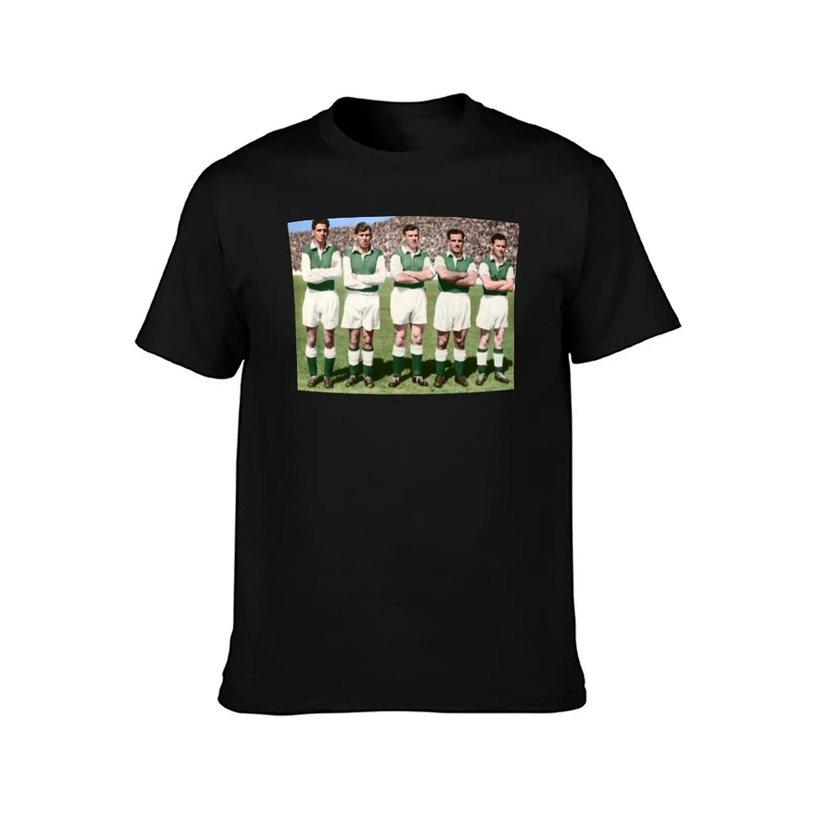 The famous 5 of Leith T-Shirt Casual Trendy Streetwear Tee Shirt T-Shirt