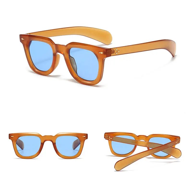 Trendy Round Sunglasses for Women Men 90s Retro Vintage Classic Fashion Round Frame Sun Glasses image 2