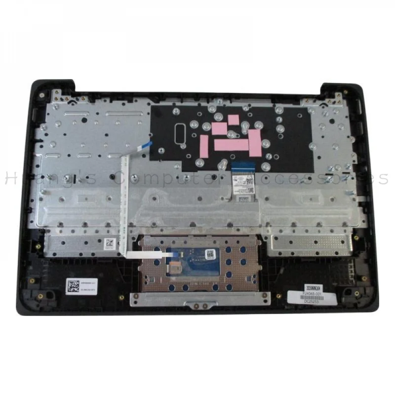 S+New P24048-001 Palmrest With Keyboard & Touchpad For HP Fortis G1M 11 Chromebook Replacement