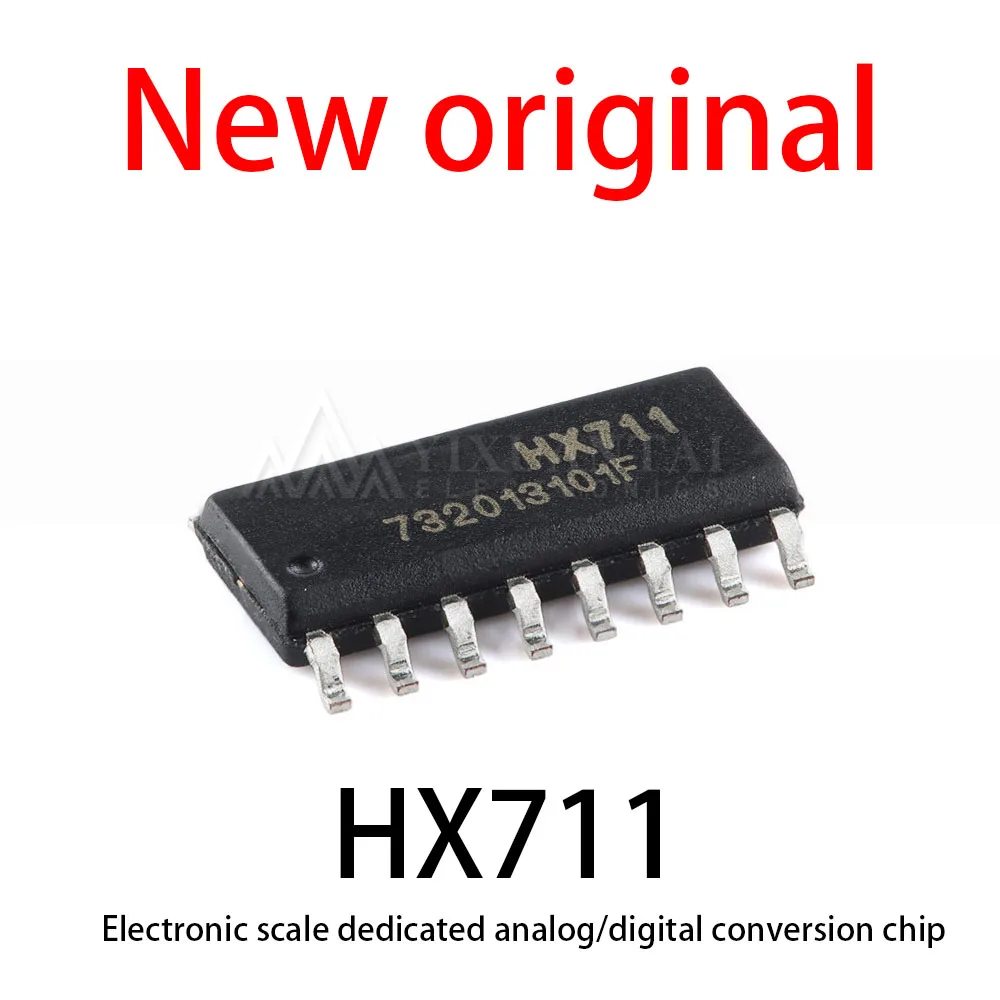 10Pcs New original HX711 SOP-16 electronic scale dedicated analog/digital conversion chip