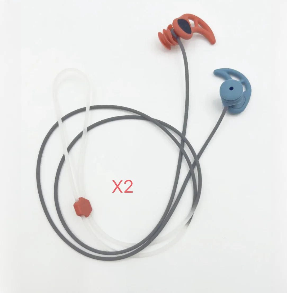 Swimming Ear Plugs Soft Silicone Sound Waterproof Earplugs Diving Water Surf Swim Water Proof Touch Ear Buds Snorkeling Set image 3