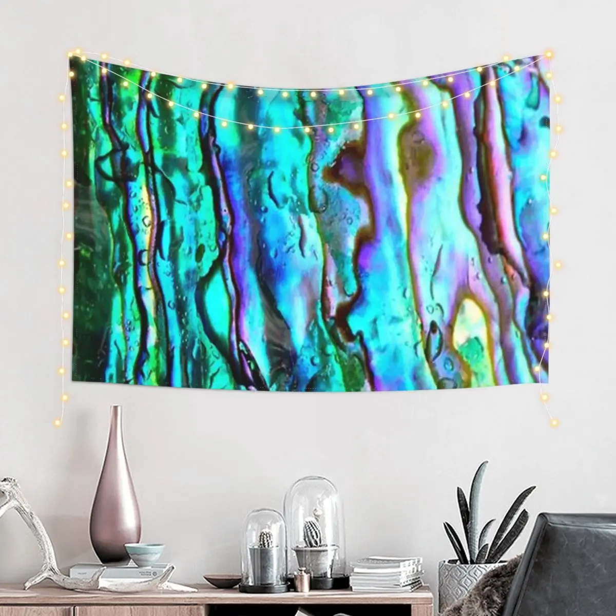 Abalone Shell Tapestry Wallpaper Bedroom Home And Comfort Decor Custom Tapestry