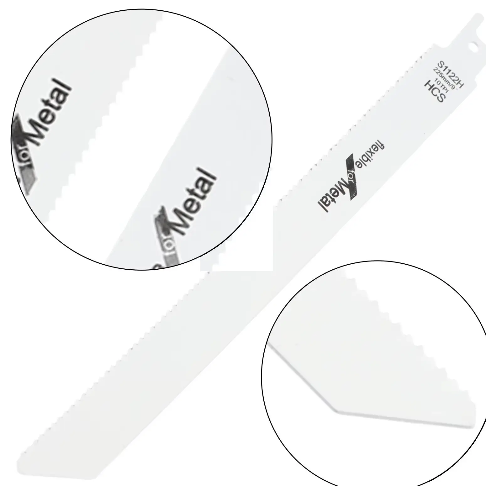 

5pcs 225mm Reciprocating Saw Blade BI-Metal Saber Saw Handsaw Multi Saw Blade For Wood Metal Plastic Pipe Cutting Power Tool