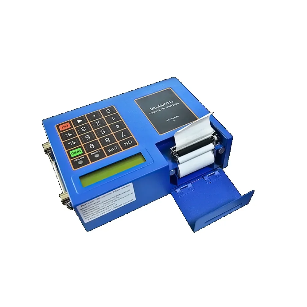 Industrial Liquid 4~ 20ma Low Cost Intelligent Portable Ultrasonic Milk Flow Meter with Data Logger