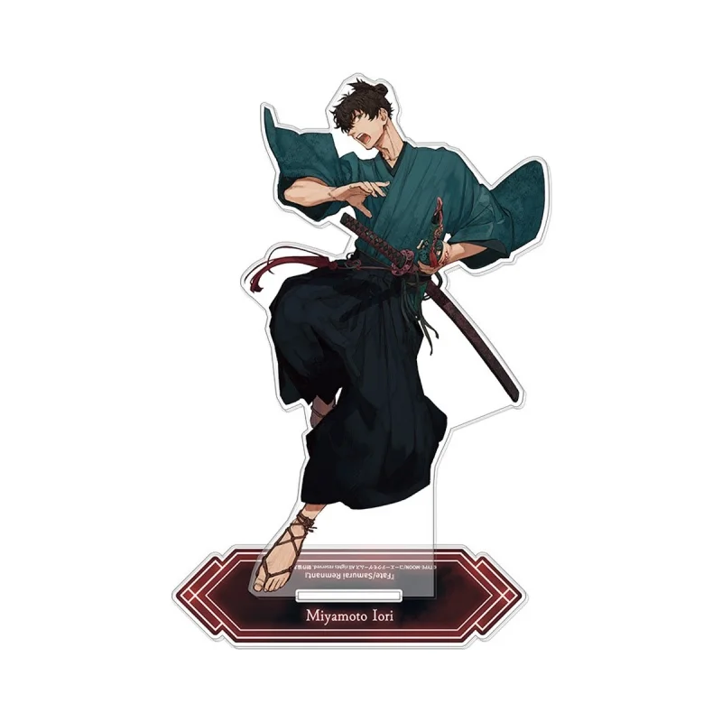 15CM Anime Fate_Samurai Remnant Acrylic Keychains Figure Stand Model Plate Desktop Ornament Character Merchandise Holiday Gifts