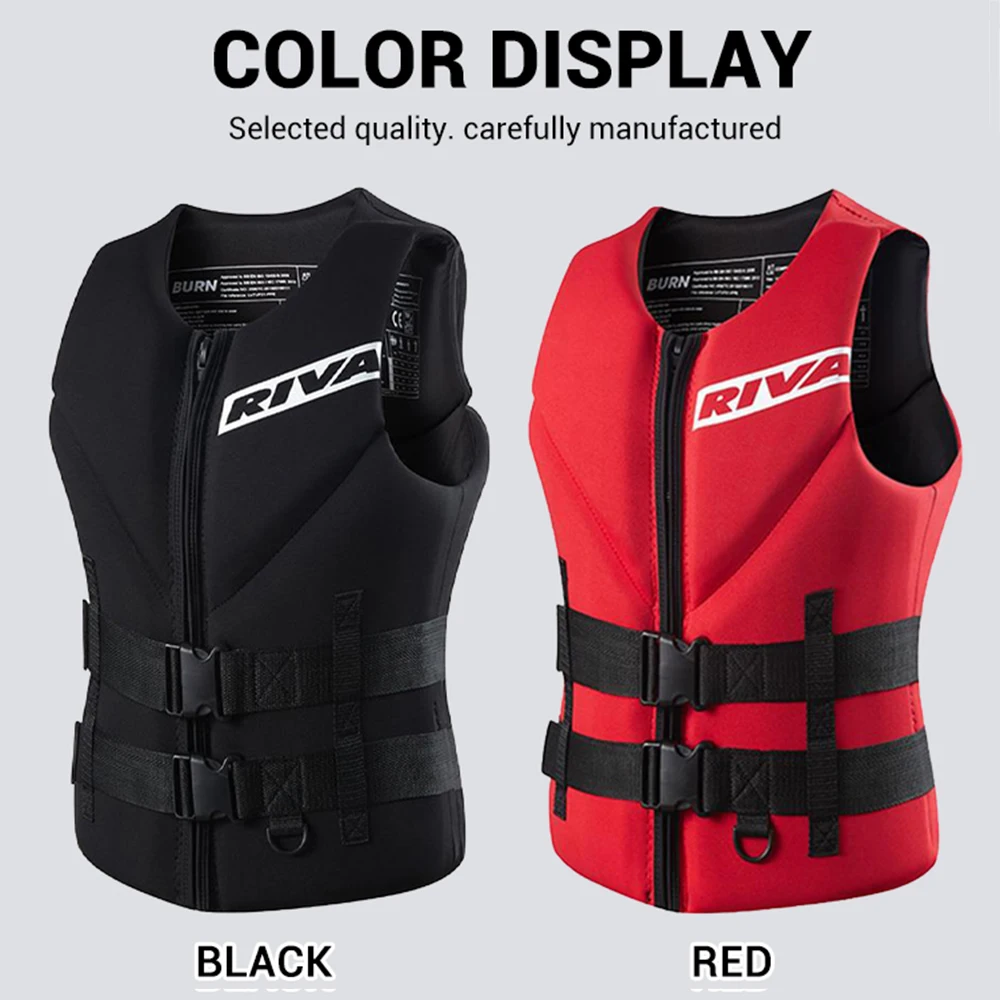 Adults Life Vest Motorboats Life vest Kayak Surf Wakeboard Fishing Raft Boat Swimming RescueVest Drifting Safety Life Jacket