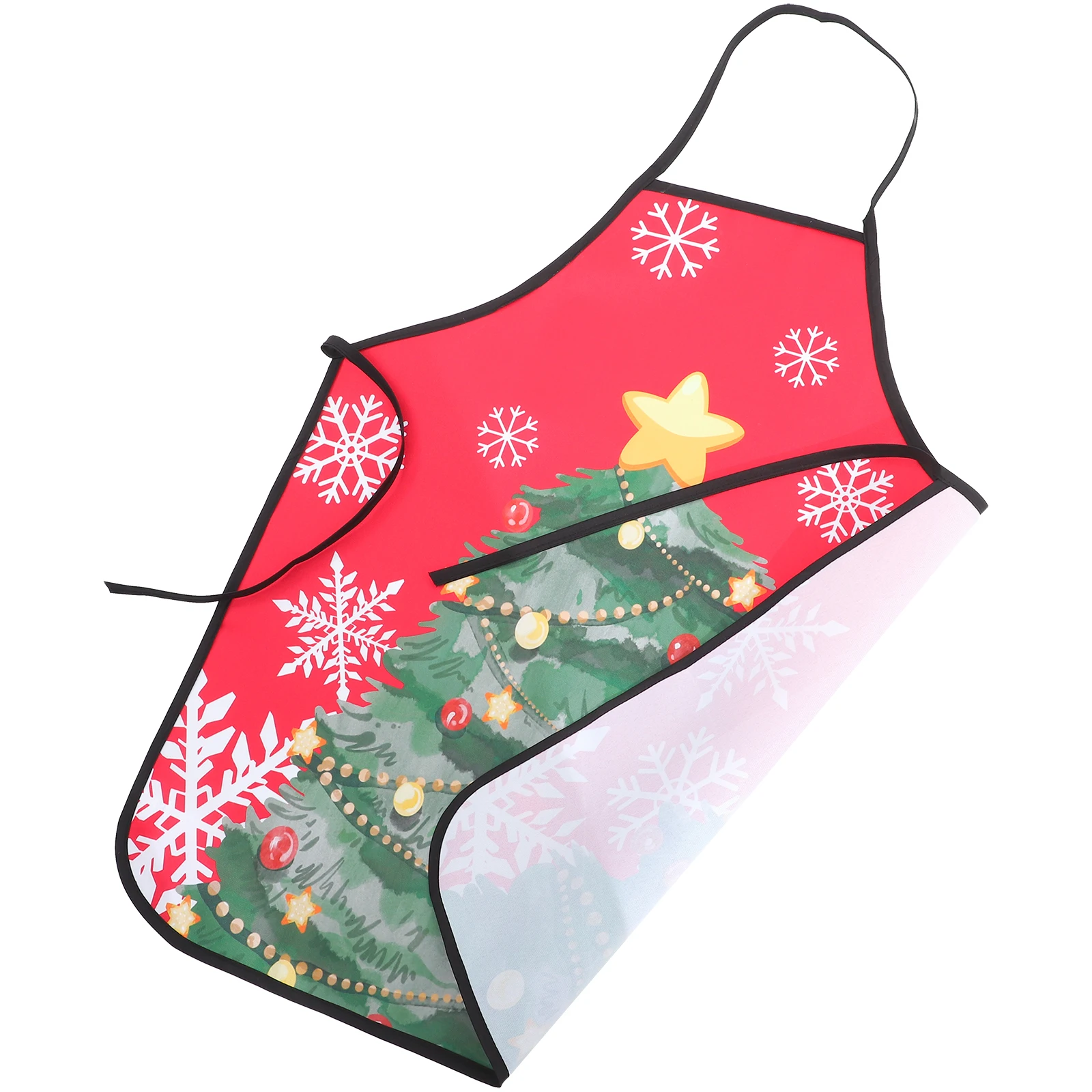 

Christmas Apron Decor Dining Table Dinner Kitchen Waterproof Cooking Baking Man