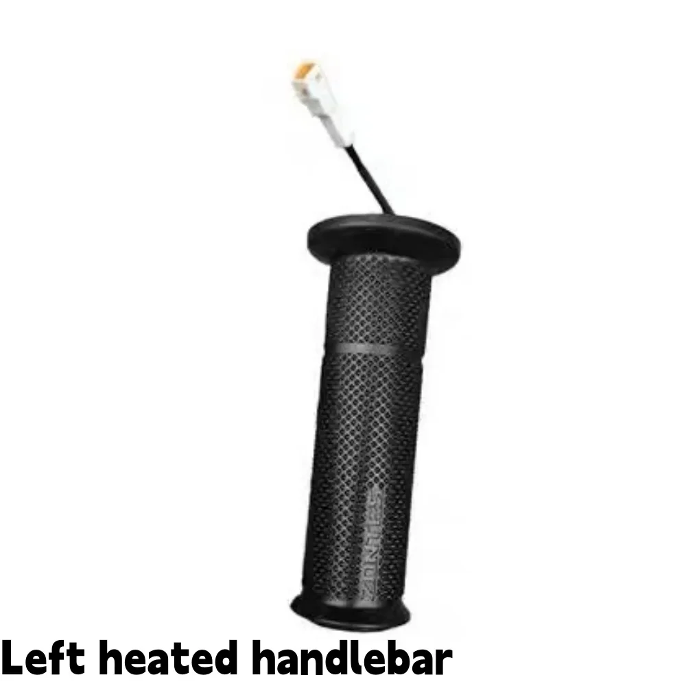 Original ZONTES 703F ADV headlight, left and right handlebar switches, handlebar heating grips, and throttle accessories.