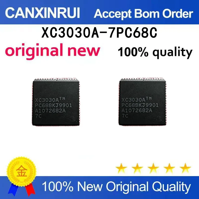 (5pcs-100pcs）New XC3030A-7PC68C XC3030A PLCC-68 Programmable Array Chip IC