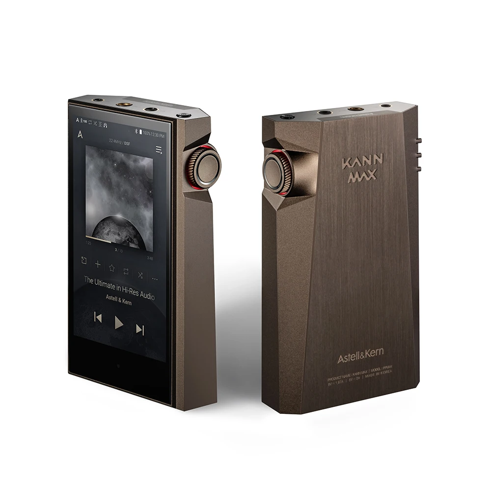 

Astell&Kern Original New Arrivals KANN MAX Digital Audio Player With ES9038Q2M Quad-DAC 32-bit/768kHz DSD512 15Vrms Output