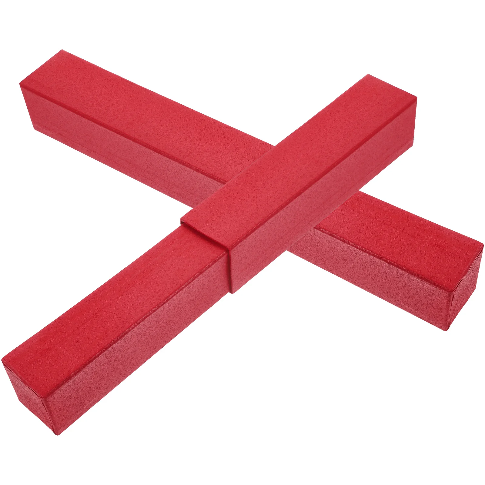 2 Pcs Red Telescopic Poster Tubes 23-38cm Photo Storage Boxes Documents Artwork Paper Drawing Mailing Tubes Storage