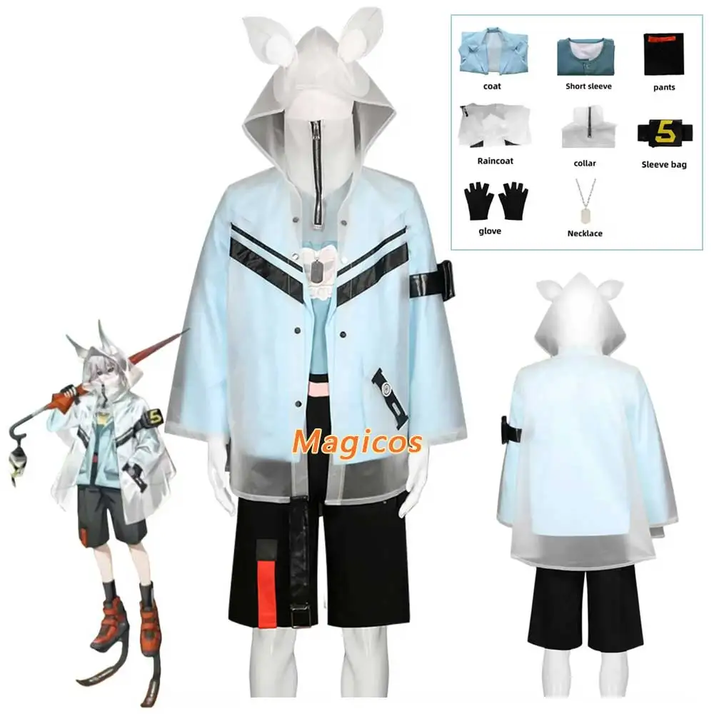 

Game Identity Ⅴ Ithaqua Cosplay Costume Garden Party Raincoat Coat Uniform Set Man Woman Halloween Christmas Roleplay Party Suit