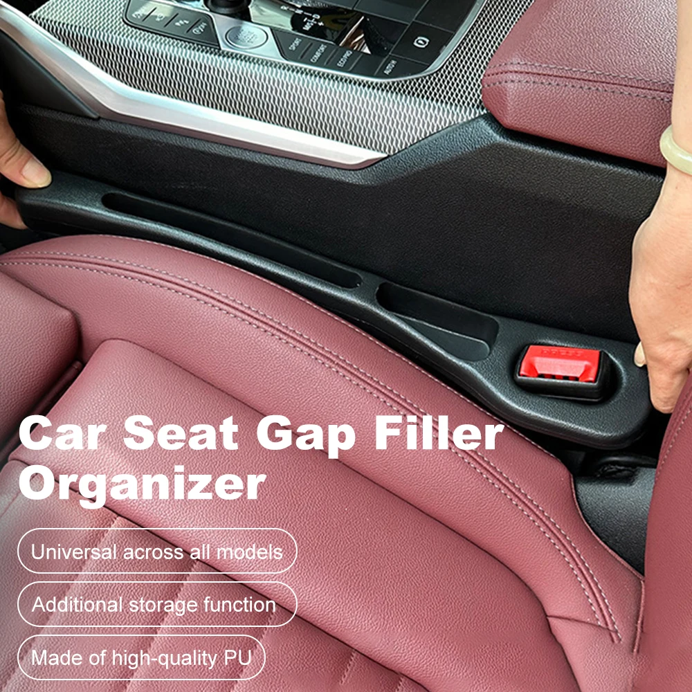 2 stücke Auto Sitz Lücke Stecker Streifen Seite Naht Auto Lücke Füllstoff Auslaufsicher Sitz Lücke Lagerung Organizer Dekoration Zubehör universal