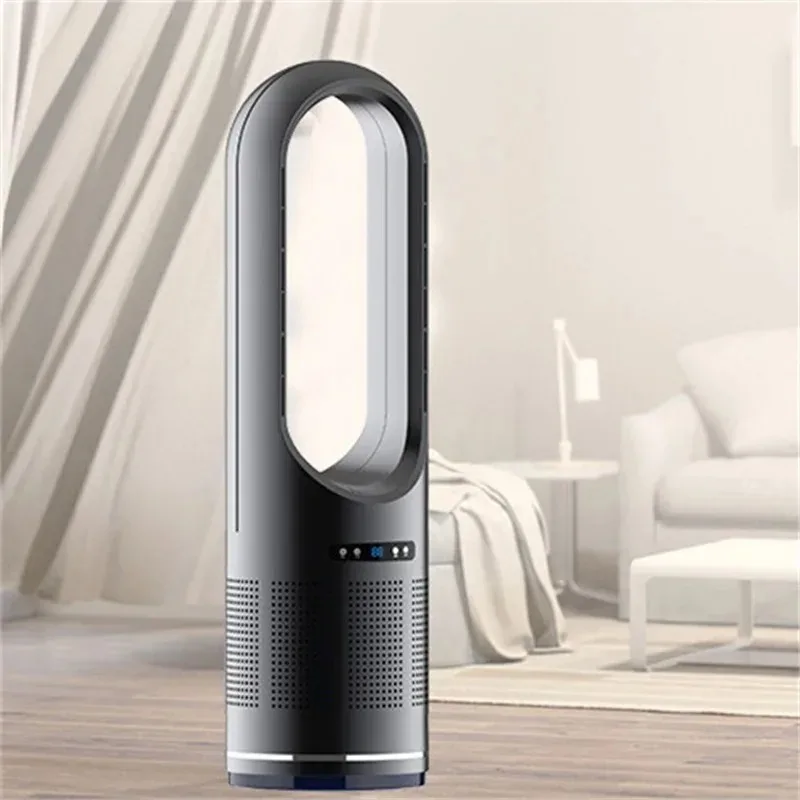 220V/110V 18 inch Warm and Cold Floor Type purification Fan super long time quiet  multi gear  safety and no fan blade design